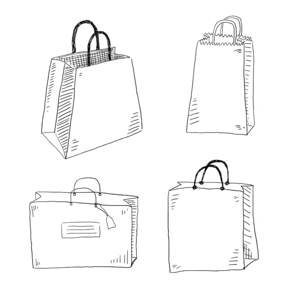 Bolsas de compras — Archivo Imágenes Vectoriales