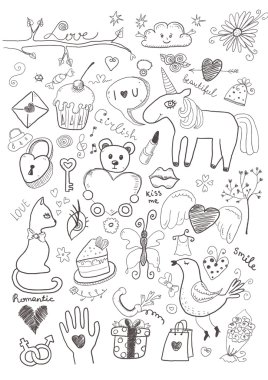 kız gibi nesneleri kümesi