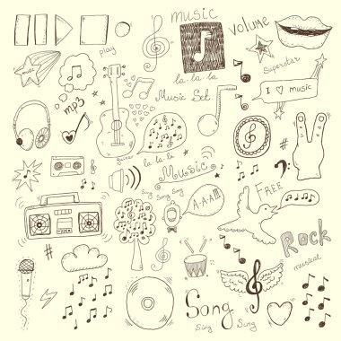 müzik işaretler topluluğu