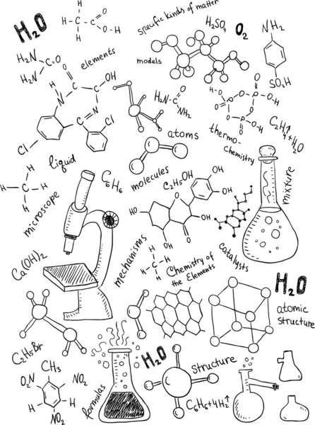 Objets scientifiques — Image vectorielle