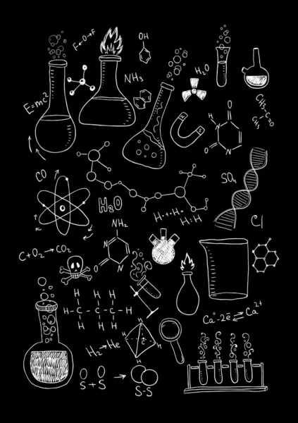 Objets scientifiques — Image vectorielle