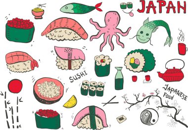 Japon yemeği.