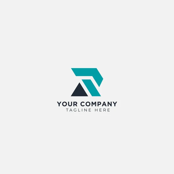 Geometric Origami Arrows Letter Logo Business Real Estate Architecture Building — 스톡 벡터