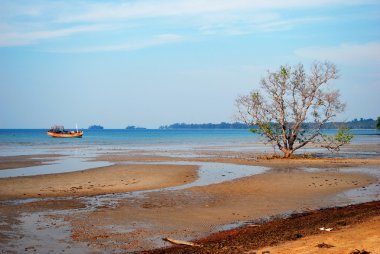 koh mak, güzel Deniz Manzaralı