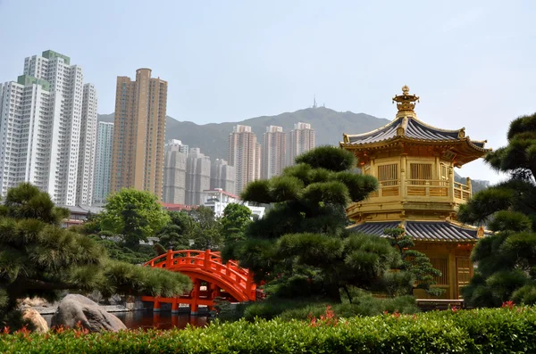 絶対的な完璧さ、香港のパビリオン — ストック写真