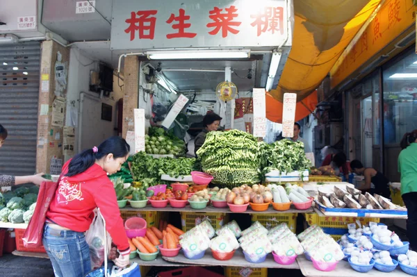 Hong Kong market — Stock Photo, Image