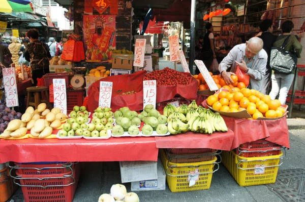 Hong Kong market — Zdjęcie stockowe