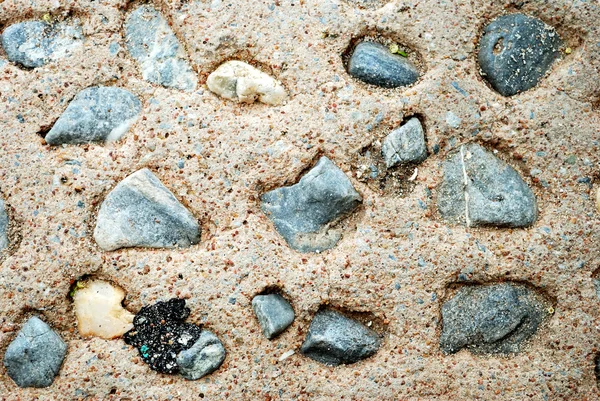 Skały i piasek na plaży — Zdjęcie stockowe