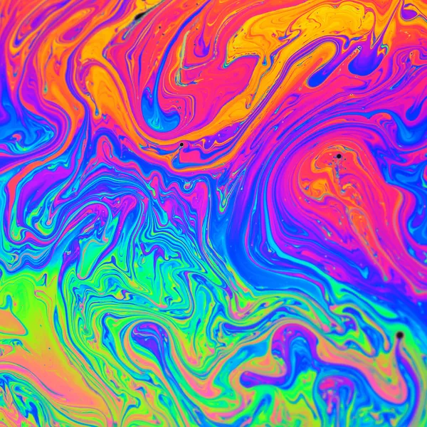 As cores do arco-íris criadas por sabão, bolha ou óleo podem usar bac Imagem De Stock