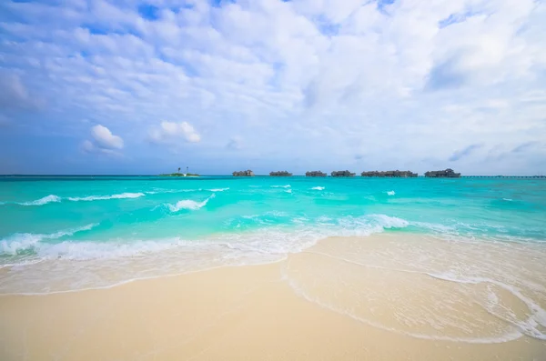 Increíble playa de Maldivas — Foto de Stock