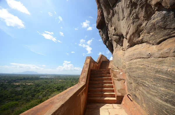 Sigiriya kaya Kalesi sri lanka — Stok fotoğraf