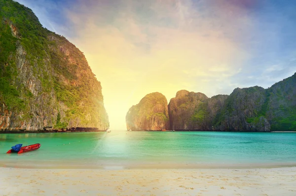 Geweldige thailannd strand Rechtenvrije Stockfoto's