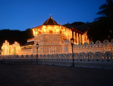 tooth relic ünlü Budist tapınağı