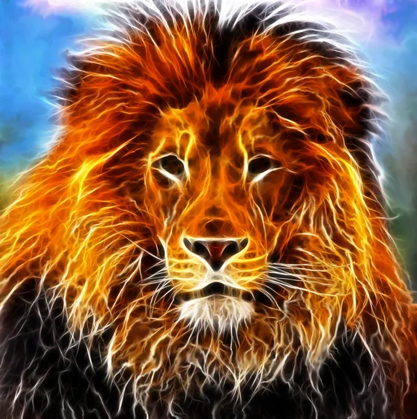 King of the Jungle Stock Picture