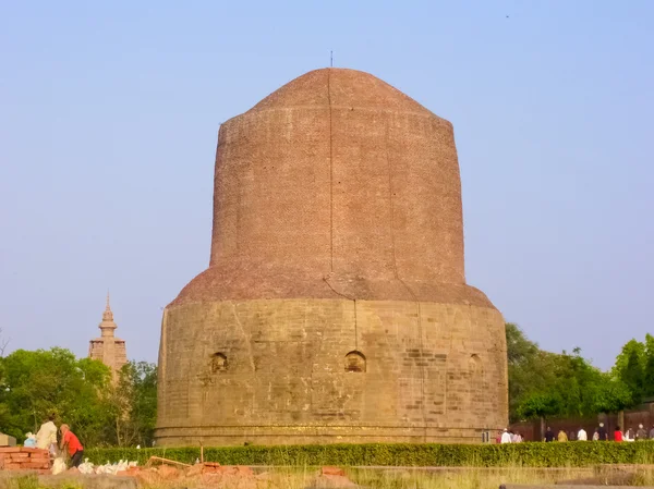 Dhamekh stupa sarnath içinde — Stok fotoğraf