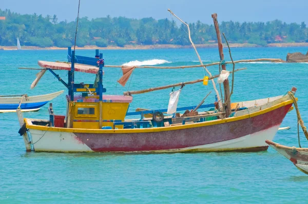 Barco Fisihing em Waligama — Fotografia de Stock