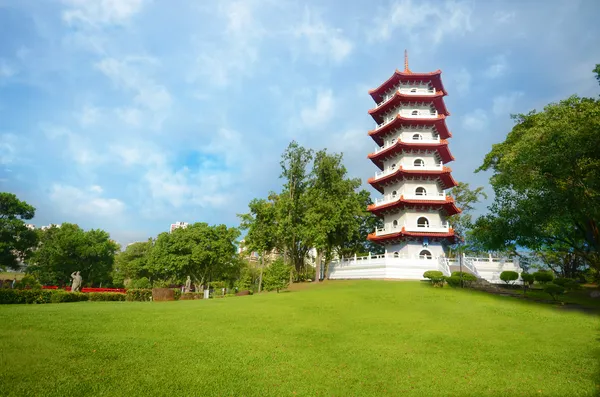 Chiny ogród Singapur — Zdjęcie stockowe