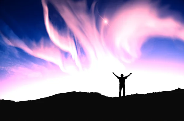 Amazing Kuzey ışıkları.