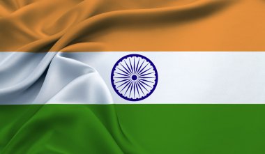 Hindistan bayrağı.