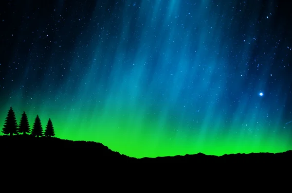 Nothern lights — Stock Photo, Image