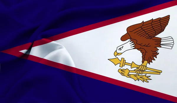 The flag of American Samoa — Stock Photo, Image