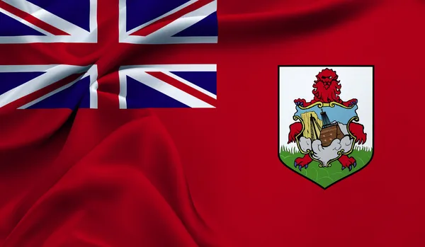Bermudská vlajka — Stock fotografie