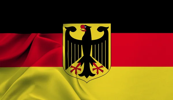 Η σημαία της Γερμανίας — Φωτογραφία Αρχείου