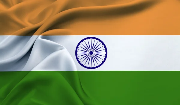 The flag of India — Stock Photo, Image