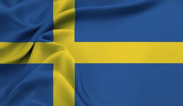 The flag of Sweeden — Stock Photo, Image