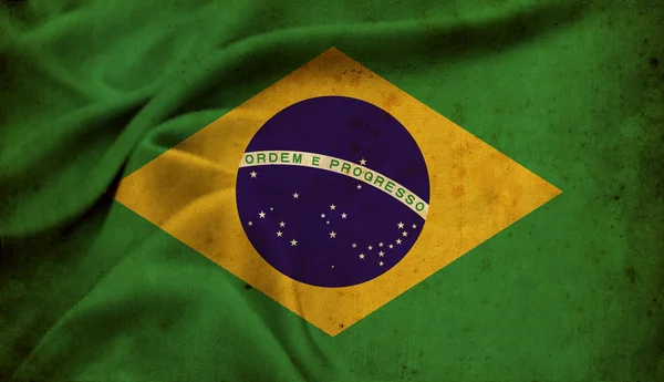 Bandeira de Brasil — Fotografia de Stock