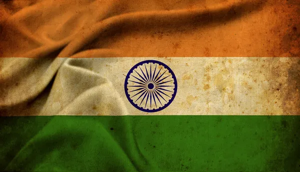 The flag of India — Stock Photo, Image