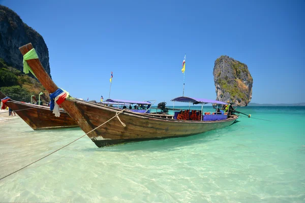 Barcos de madera — Foto de Stock