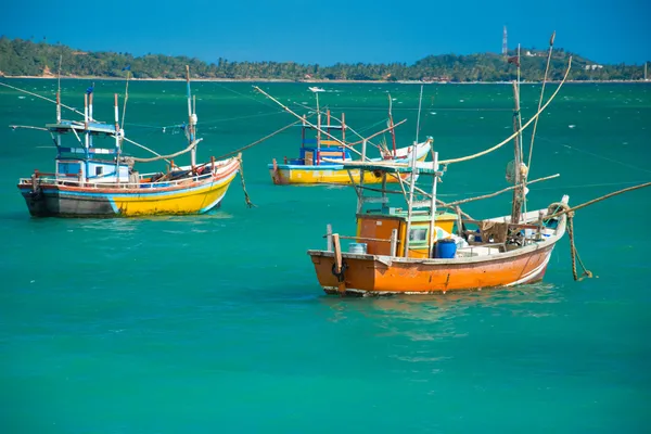 Barcos de pesca — Fotografia de Stock