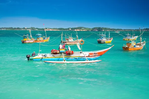 Barcos de pesca — Fotografia de Stock