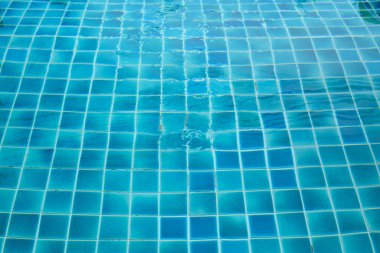 blauwe zwembad water textuur achtergrond