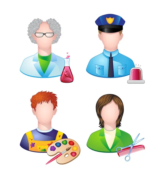 Profession people — Stock Vector