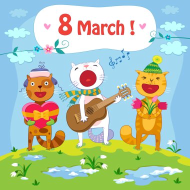 8 Mart Kartpostalı