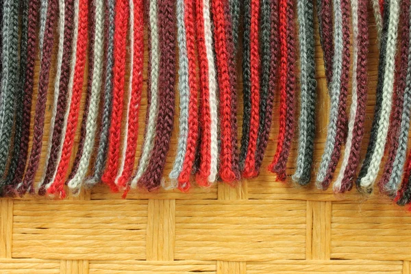 ウールと編みパターン — ストック写真