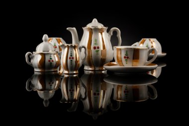 retro çay seti