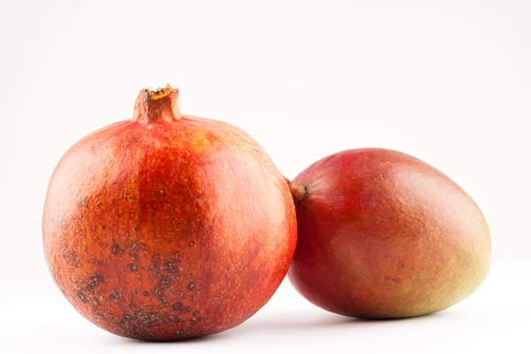 Pomegranate and mango — Stock Photo, Image