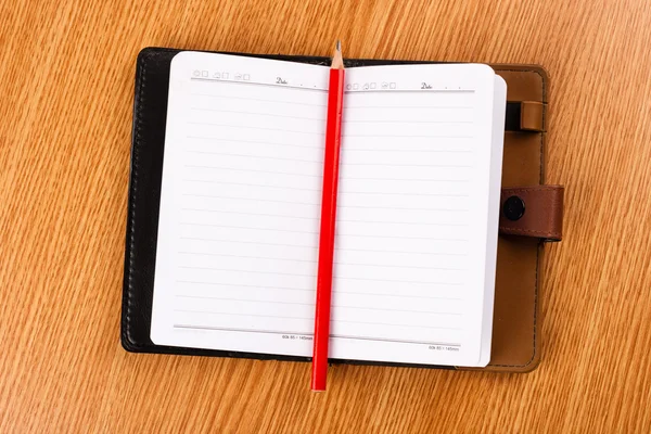 Zakelijke agenda — Stockfoto