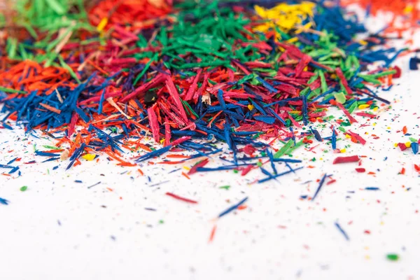 Pencil shavings — Stock Photo, Image