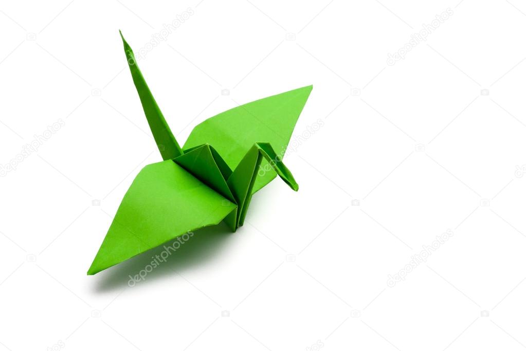 Origami paper crane Stock Photo by ©furo_felix 49412505