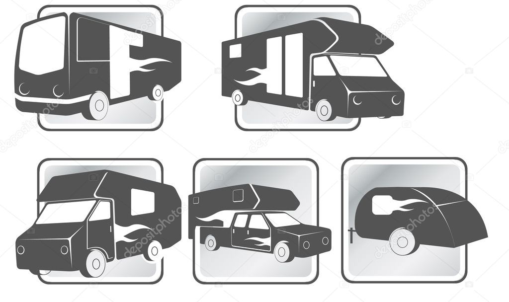 Recreational Vehicles Icons