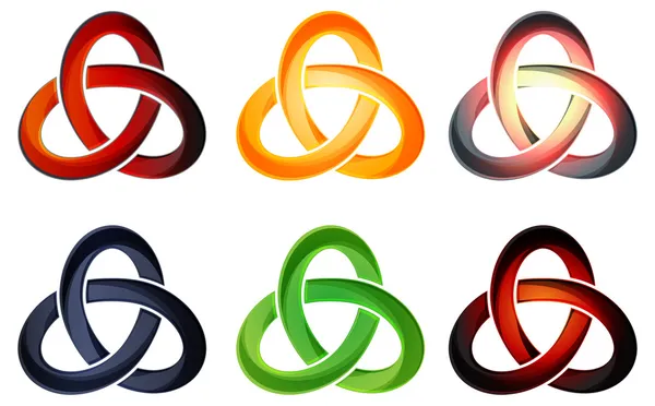 Trefoil düğüm koleksiyon