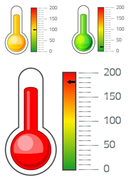 Icona termometro — Vettoriale Stock