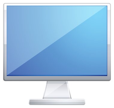 monitör - illüstrasyon