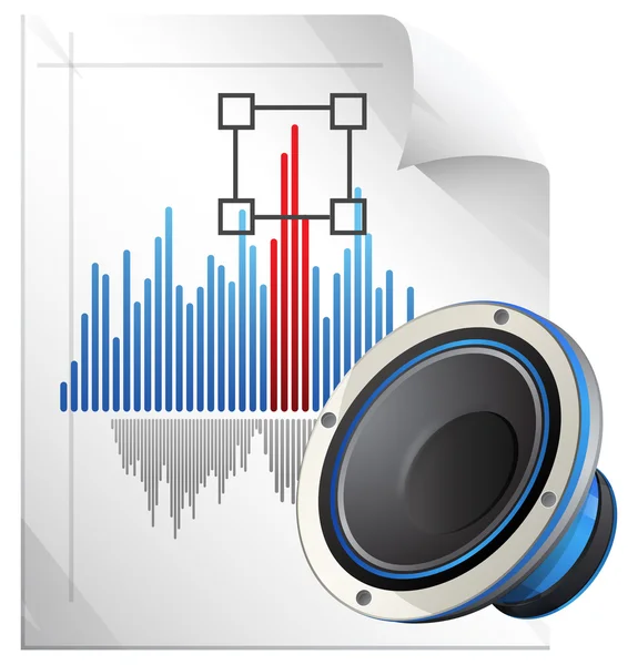 Audio File — Stock Vector