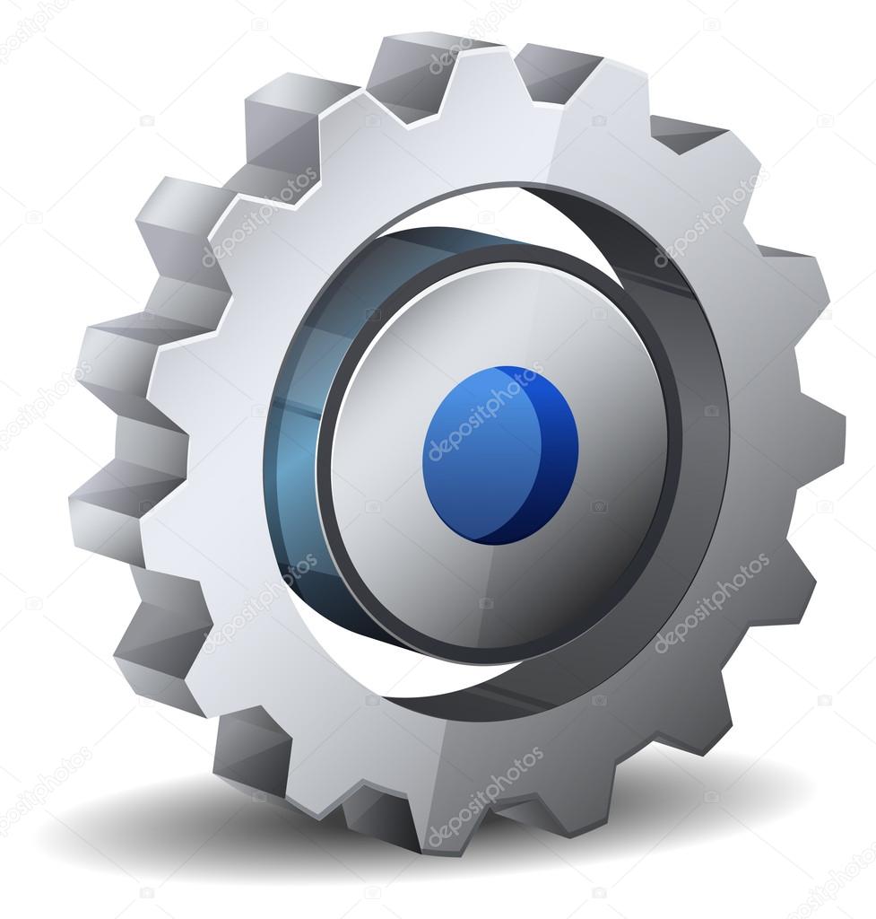 Gear Illustration Stock Vector Image by ©designpraxis #36940291