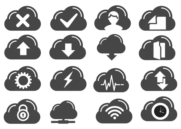 Cloud Services — Stock Vector